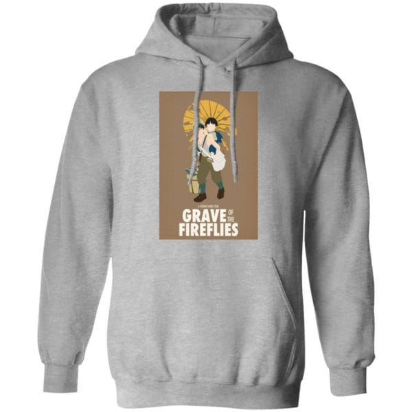 Grave of The Fireflies Simply Poster Hoodie