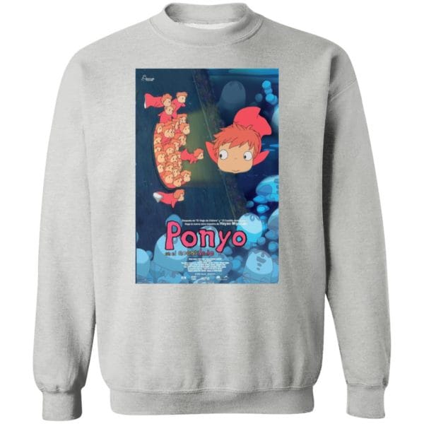 Ponyo Poster – Spanish Version T Shirt Ghibli Store ghibli.store