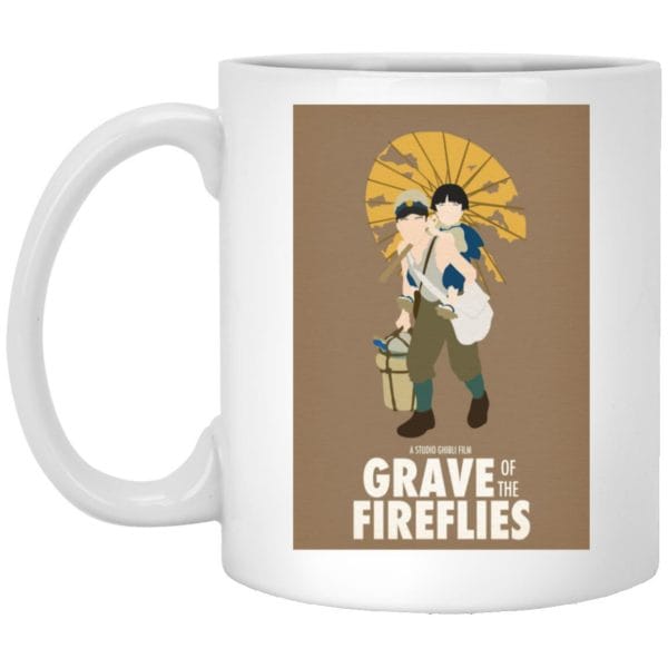 Grave of The Fireflies Simply Poster Mug