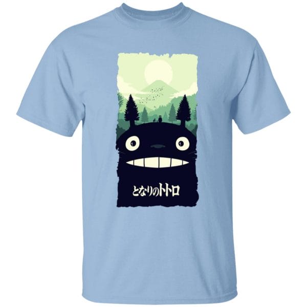 My Neighbor Totoro – Totoro and Umbrella T Shirt for Kid Ghibli Store ghibli.store