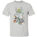 Ghibli Characters Color Collection T Shirt for Kid Ghibli Store ghibli.store