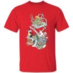 Ghibli Characters Color Collection T Shirt for Kid Ghibli Store ghibli.store