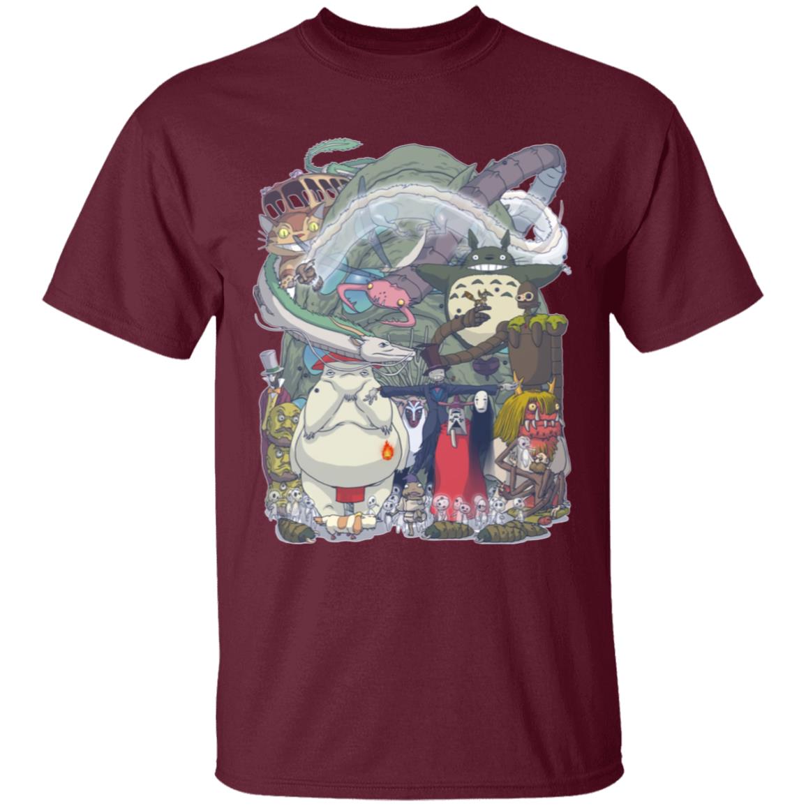 Ghibli Highlights Movies Characters Collection T Shirt for Kid Ghibli Store ghibli.store