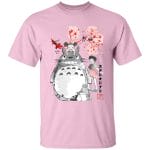 Totoro and the Girls by Sakura T Shirt for Kid Ghibli Store ghibli.store