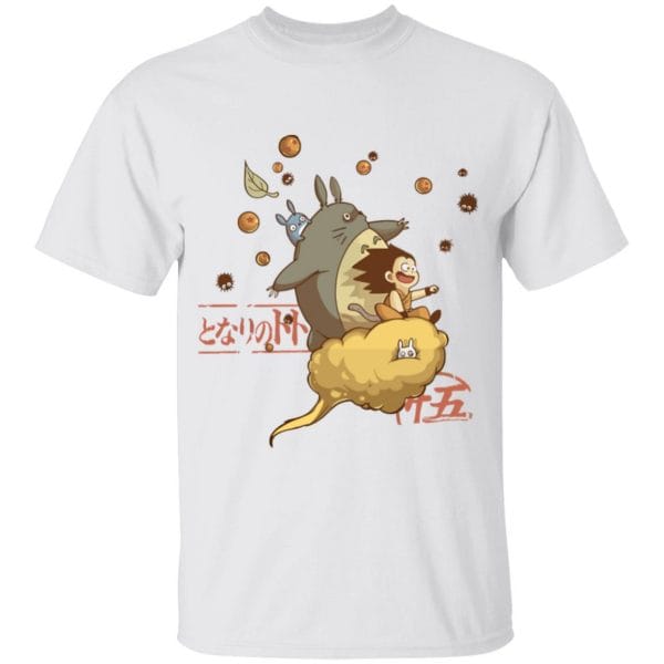 Totoro and Son Goku T Shirt for Kid Ghibli Store ghibli.store