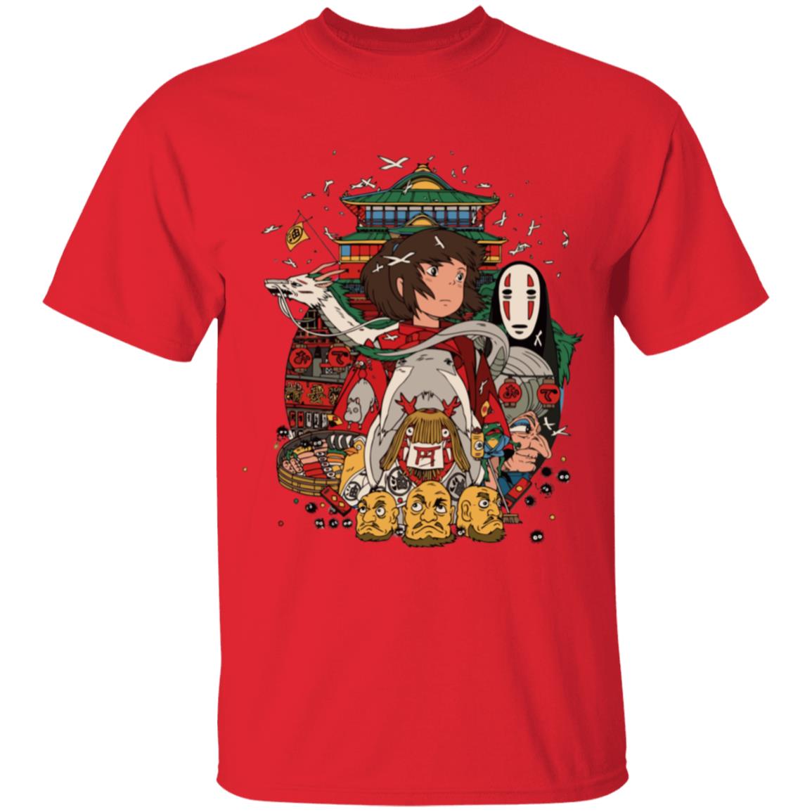 Spirited Away - Sen and Friends T Shirt for Kid - Ghibli Store