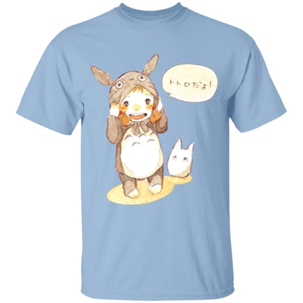 The Fluffy Totoro T Shirt for Kid Ghibli Store ghibli.store