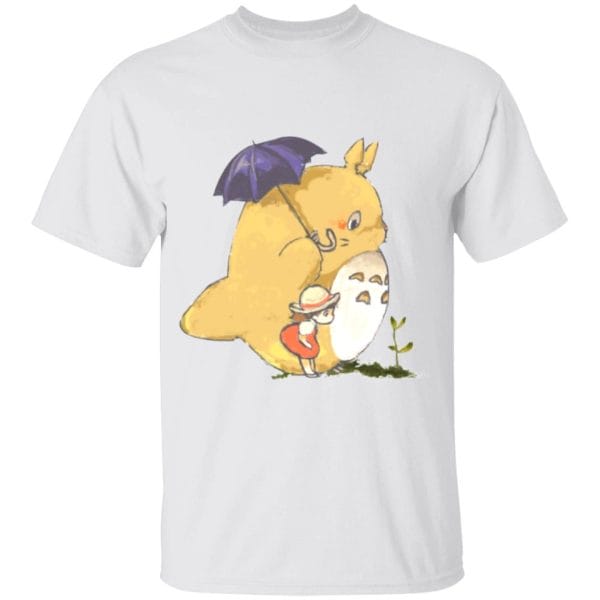 Umbrella Totoro and Mei T Shirt for Kid Ghibli Store ghibli.store