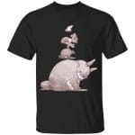 Totoro – Jump over the cow playing T Shirt for Kid Ghibli Store ghibli.store