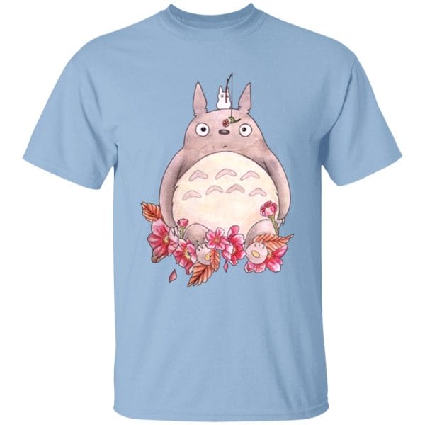 Totoro – flower fishing T Shirt for Kid Ghibli Store ghibli.store