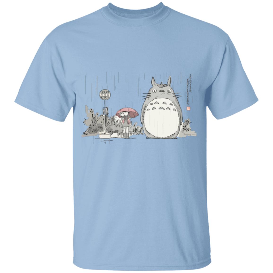 トップス totoro Totoro At The Bus Stop T Shirt for Kid - Ghibli Store