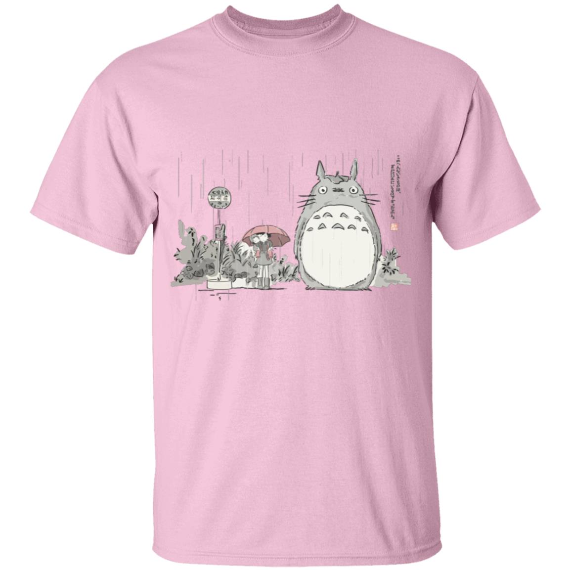 Totoro At The Bus Stop T Shirt for Kid - Ghibli Store Totoro At The Bus Stop T Shirt for Kid - Ghibli Store