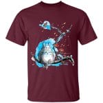 Totoro by Sakura and Blue Sky T Shirt for Kid Ghibli Store ghibli.store