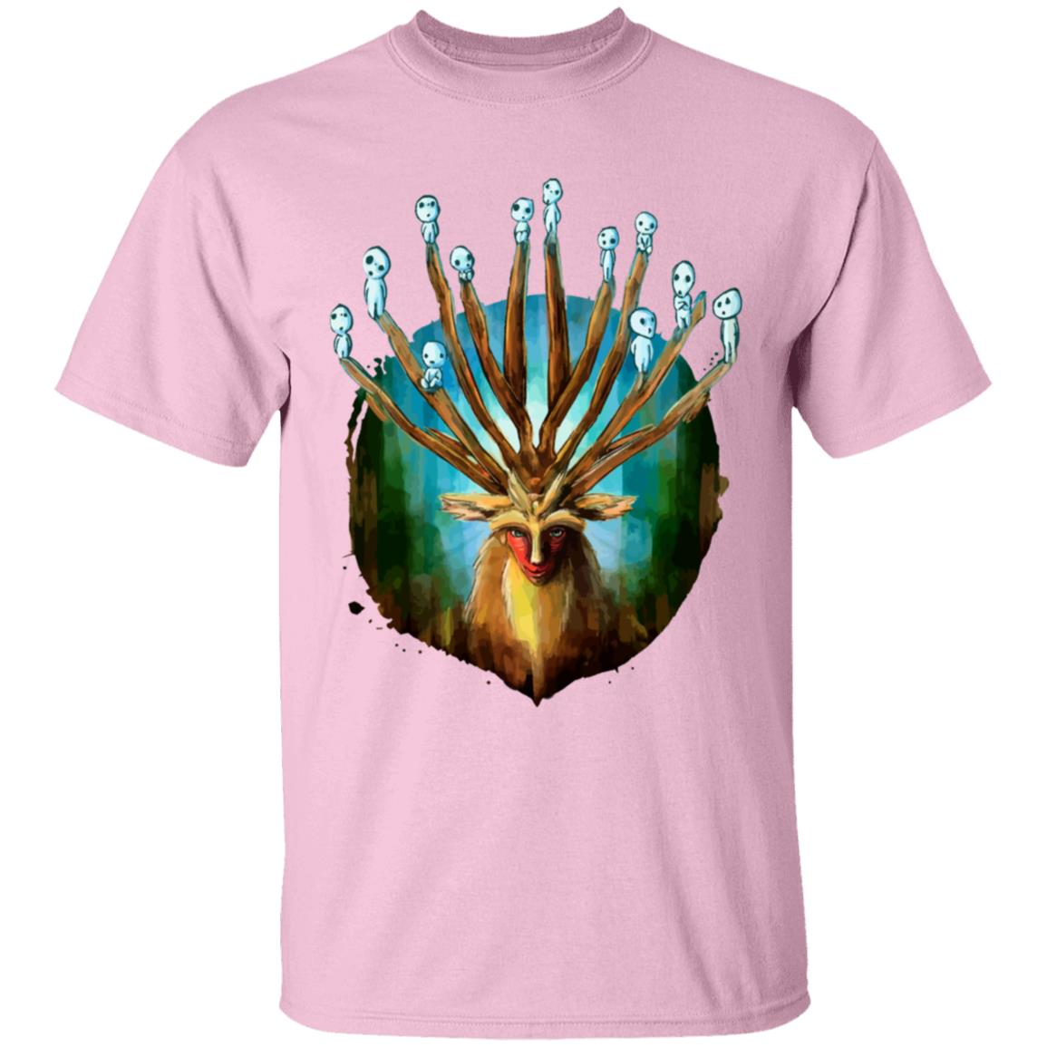 Princess Mononoke – Shishigami and The Tree Spirit T Shirt for Kid Ghibli Store ghibli.store