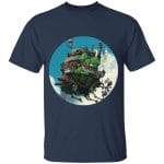 Howl’s Moving Castle – Flying on the Sky T Shirt for Kid Ghibli Store ghibli.store