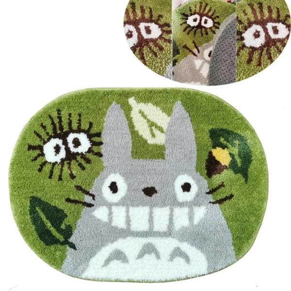 My Neighbor Totoro Soft Shaggy Rug 45x60cm Ghibli Store ghibli.store