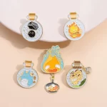 Ghibli Cute Characters Badge Pin Set 5pcs Ghibli Store ghibli.store