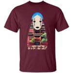 Spirited Away Kaonashi Cutout Colorful T Shirt for Kid Ghibli Store ghibli.store