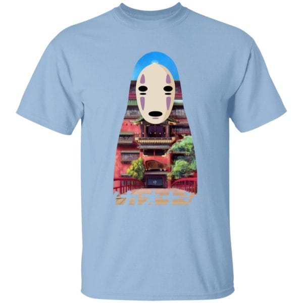 Howl’s Moving Castle Blue Tone Art T Shirt for Kid Ghibli Store ghibli.store
