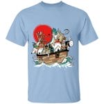 Studio Ghibli Boat T Shirt for Kid Ghibli Store ghibli.store