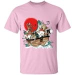 Studio Ghibli Boat T Shirt for Kid Ghibli Store ghibli.store