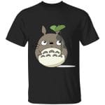 Totoro and the Leaf Umbrella T Shirt for Kid Ghibli Store ghibli.store
