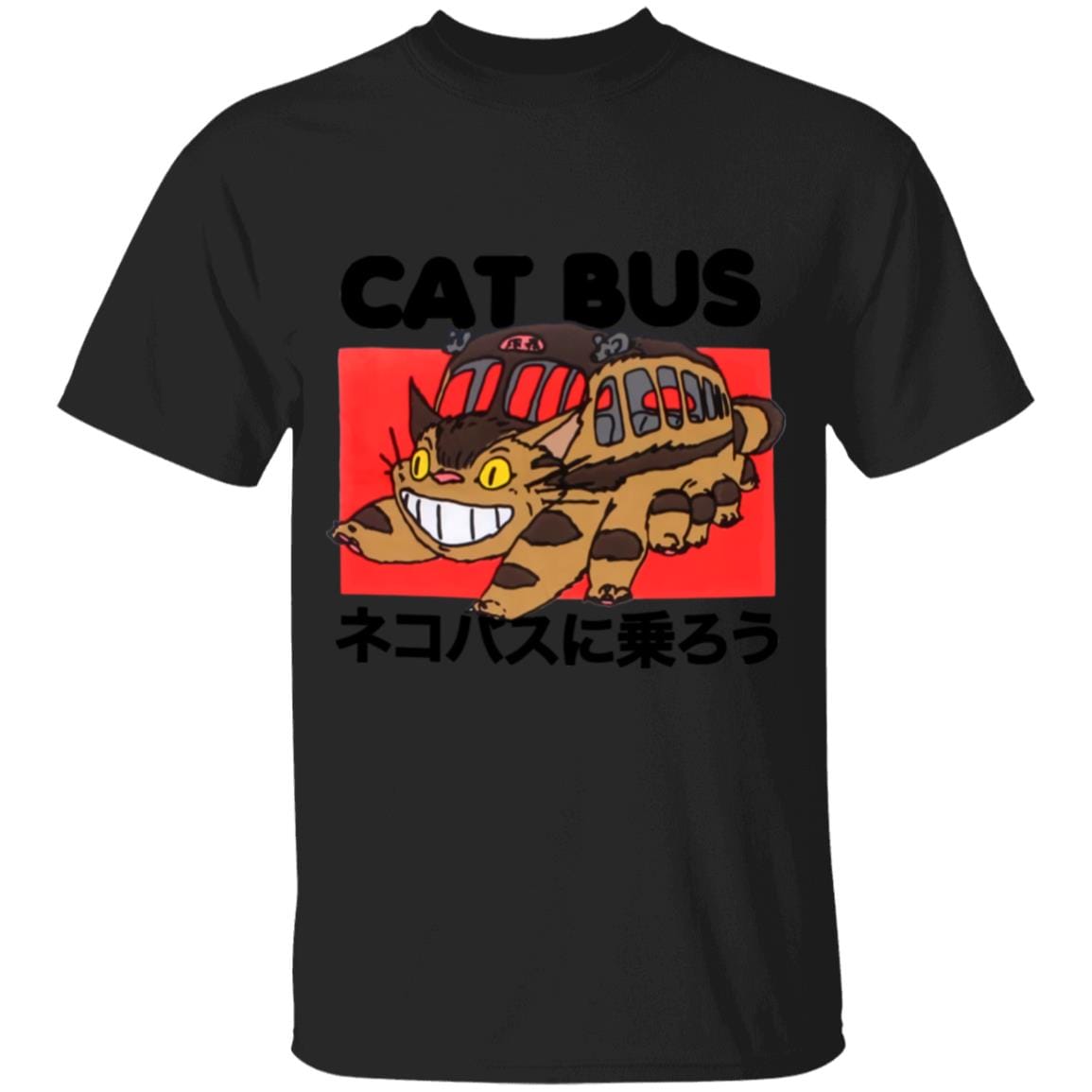 My Neighbor Totoro Cat Bus T Shirt for Kid Ghibli Store ghibli.store