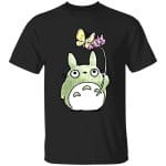 Totoro with Butterfly Cute Drawing T Shirt for Kid Ghibli Store ghibli.store