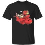 Porco Rosso Chibi T Shirt for Kid Ghibli Store ghibli.store