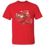 Porco Rosso Chibi T Shirt for Kid Ghibli Store ghibli.store