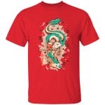 Princess Mononoke on the Dragon T Shirt for Kid Ghibli Store ghibli.store