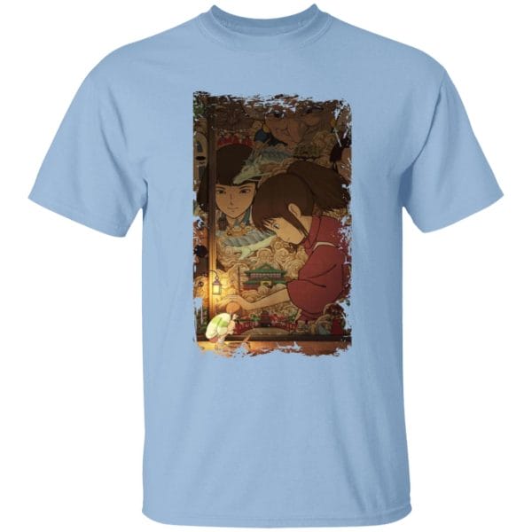 Spirited Away Movie China Poster T Shirt for Kid Ghibli Store ghibli.store