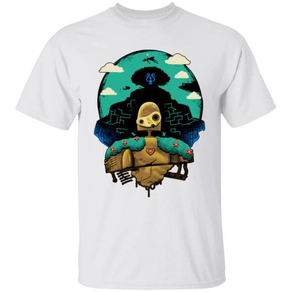 Laputa: Castle in The Sky and Warrior Robot T Shirt for Kid Ghibli Store ghibli.store