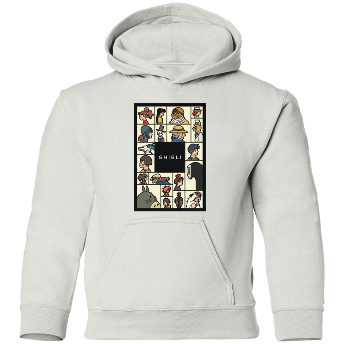 Compilation Characters of Studio Ghibli Hoodie for Kid Ghibli Store