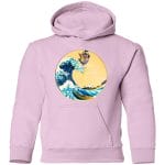Totoro On The Waves Hoodie for Kid Ghibli Store ghibli.store