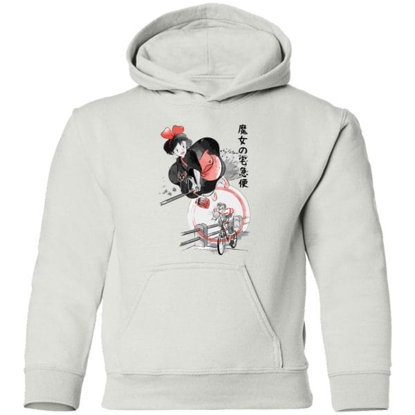 Kiki’s Delivery Service – Kiki & Tombo Hoodie for Kid Ghibli Store ghibli.store