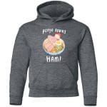 Ponyo Loves Ham Hoodie for Kid Ghibli Store ghibli.store
