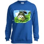 My Neighbor Totoro WaterColor Sweatshirt for Kid Ghibli Store ghibli.store