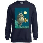 My Neighbor Totoro by the moon Sweatshirt for Kid Ghibli Store ghibli.store