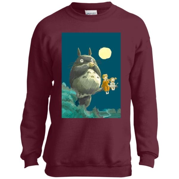 My Neighbor Totoro by the moon Sweatshirt for Kid Ghibli Store ghibli.store