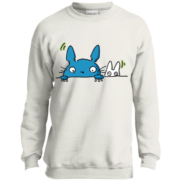 Totoro On The Waves Sweatshirt for Kid Ghibli Store ghibli.store