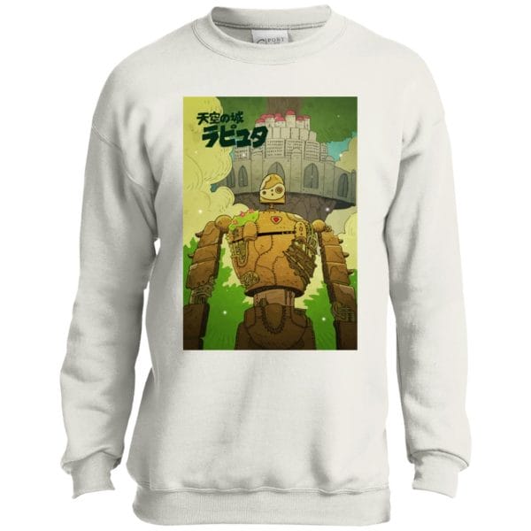 Laputa Castle in the Sky Robot Warrior Sweatshirt for Kid Ghibli Store ghibli.store