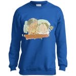 My Neighbor Totoro – Mei & Satsuki Water Color Sweatshirt for Kid Ghibli Store ghibli.store