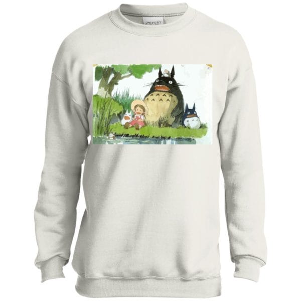 Totoro Poker Face Sweatshirt for Kid Ghibli Store ghibli.store