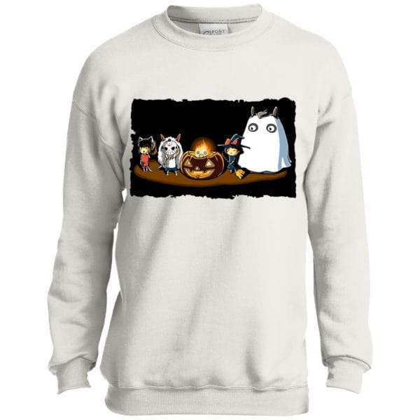 My Neighbor Totoro Poster Black & White Sweatshirt for Kid Ghibli Store ghibli.store