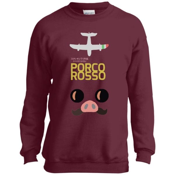 Porco Rosso Sweatshirt for Kid Ghibli Store ghibli.store