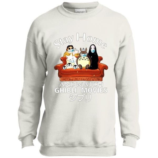 Spirited Away – No Face and Haku Dragon Sweatshirt for Kid Ghibli Store ghibli.store