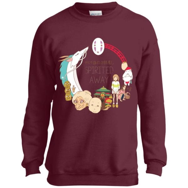 Spirited Away Compilation Characters Sweatshirt for Kid Ghibli Store ghibli.store