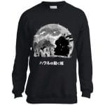Howl’s Moving Castle – Walking in the Night Sweatshirt for Kid Ghibli Store ghibli.store