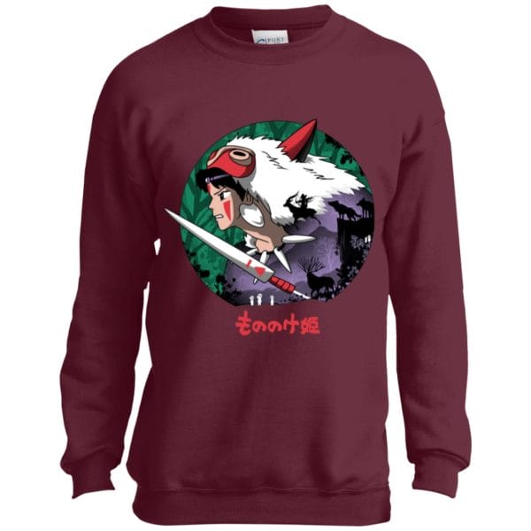Princess Mononoke’s Journey Sweatshirt for Kid Ghibli Store ghibli.store
